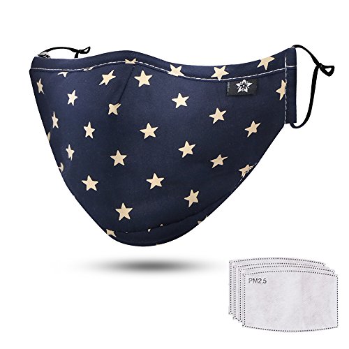Dust Mask,Washable and Reusable Mouth Masks,Cleaning Gardening Mask,for Flu,Allergens,Exhaust Gas,PM2.5,Running,Cycling,Outdoor Activities Warm Windproof Mask