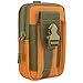 MoKo Universal Outdoor Waist Bag, Tactical EDC Molle Pouch Camping Belt Purse Fit 6.5