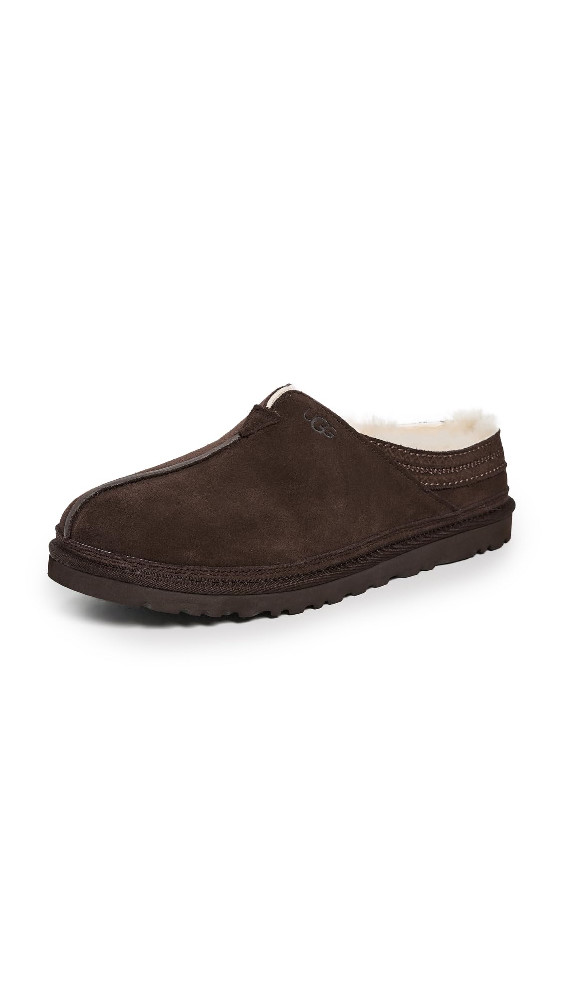 UGG Men's Neuman Slipper, Dusted Cocoa/Natural, 9 Image