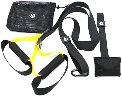 CHALTEN Suspension Trainer Kit - Basic Gym Fitness Training Straps