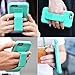 ZVEdeng iPhone 6 Case, iPhone 6S Case, Vertical and Horizontal Stand Finger Strap Foldable Kickstand Holster Phone Stand Dual Layer Anti Scratch Case Cover for Apple iPhone 6 / 6s 4.7'' Mint Green