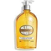 L'OCCITANE Cleansing & Softening Almond Shower Oil, Body Wash & Shaving Base Purifies & Smooths Without Drying Skin, Milky Lather, Nourishing Skincare