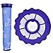 Innovaty Replacement for DC40 Hepa Post Motor Filter&Pre-Motor Filter for Multi Floor,Animal,Compatible Part#923587-02,922676-01