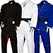 Athllete Jiu Jitsu GI Suitable for BJJ/Jiujitsu/Judo/Brazilian BJJ, with Preshrunk Fabric for Men & Women (Made-in-Pakistan)