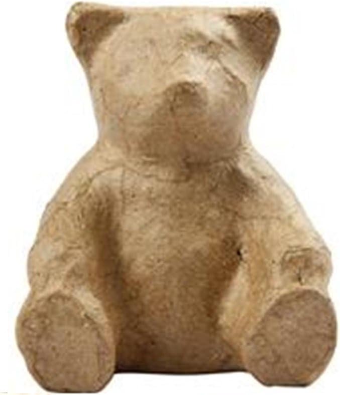 teddy bear paper mache