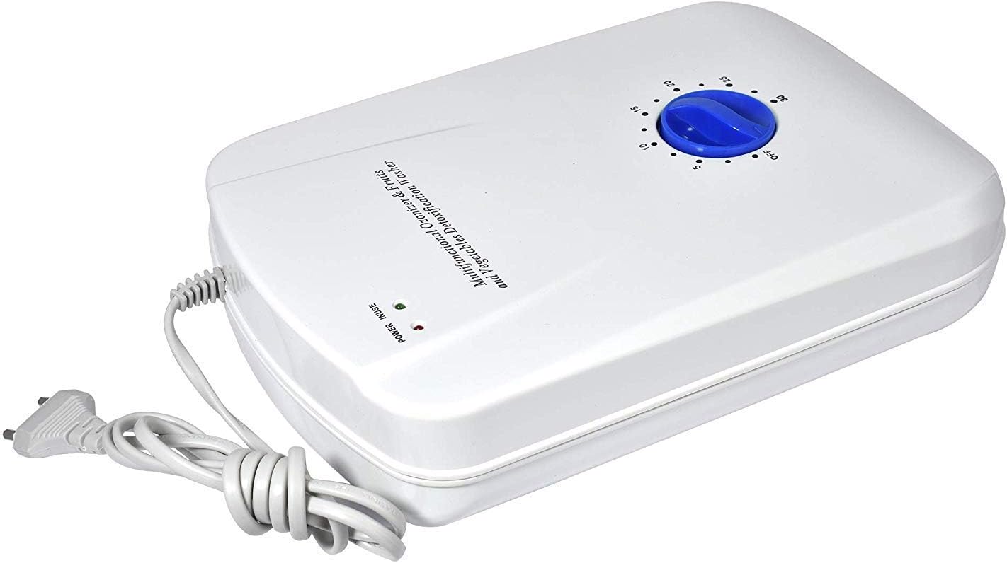 CAPTOLIFE Ozonizer Prestige Clean Home Ozonizer Vegetables, Fruits, Lentils, Meat and Sea Food Purifier,White
