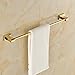 Leyden Gold Towel Holder, Brass Towel Bar for Bathroom 24