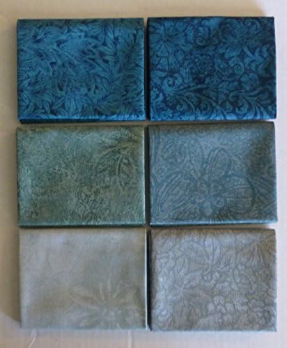 Jinny Beyer Palette~2, Fat Qtr Bundle of 6, Group #9~RJR Fabrics, Cotton Fabric