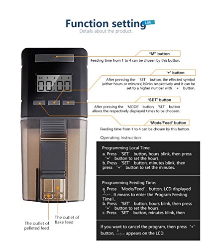 3 Aquarium+Feeder+Automatic+Feeders+Timer
