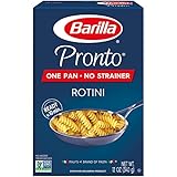 Barilla Pronto Pasta, Rotini, 12 Ounce (Pack of 8)