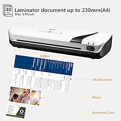 Laminator Machine, MUIFA A4 Thermal Laminator