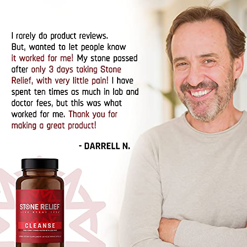 Stone Relief Chanca Piedra Kidney Stone Relief, Natural Cleanse Stone
