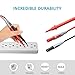 LIUMY 14 in 1 Multimeter Test Leads with Alligator Clips, Portable Multimeter Leads for Digital Multimeter/Clamp Meter, Professional Volt Meter Leads for Voltage Circuit Tester and More