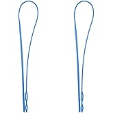 2 Pcs Plastic Flexible Drawstring Threader,58.2cm/23in Hoodie String Threader Drawstring Replacement Quick &amp; Easy Drawstring Threader Tool for Sweatpants,Jackets,Swim Trunks,Shorts(Blue)