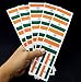 40 Tattoos: Indian Flag, India Party Favors