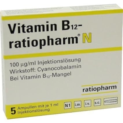 Vitamin B12-ratiopharm Ampullen, 5x1 ml