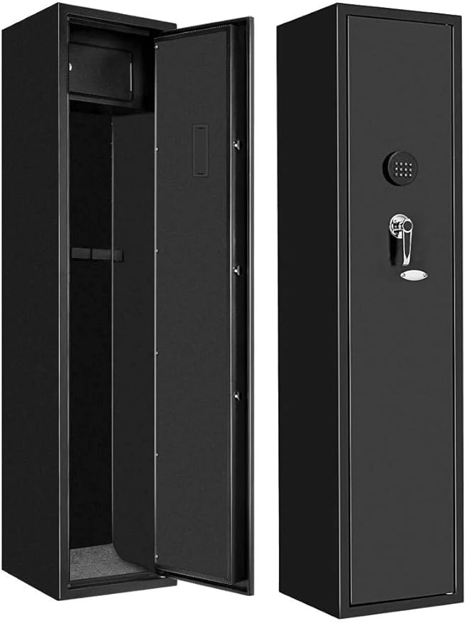 Large Rifle Safe Quick Access 4/5Gun Shotgun Safe with with