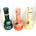 Power Bubbles USA Stock Colorful Glass Breathtaking 6" Vase Water Bowl