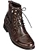 ARIDER BULL-01 Mens Ankle Combat Army Low-Top Causal Boots- Black
