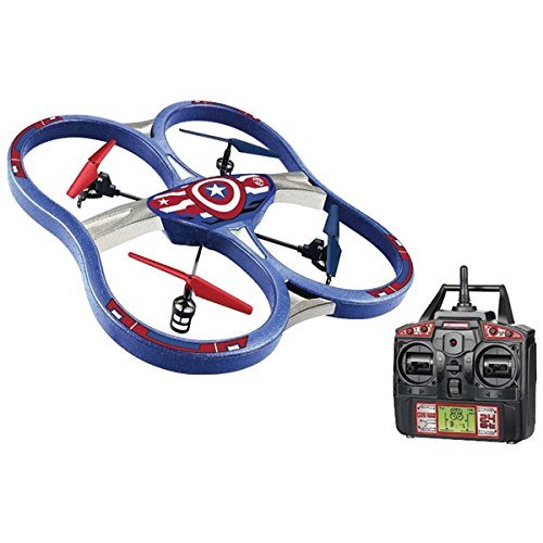 Marvel 4.5CH Gyro 2.4Ghz Captain America SPY Drone UFO RC Quadcopter Marvel 4.5CH Gyro 2.4Ghz Captain America SPY Drone UFO RC Quadcopter