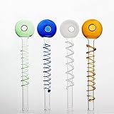 Dalong Glass 5 Inch Colorful Oil Burner ( 5 pcs)