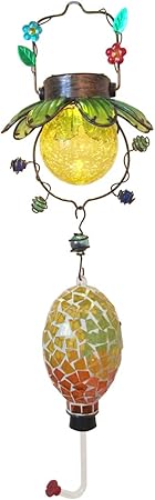 Amazon Com Home Craft Expressions Decor Mosaic Solar Hummingbird