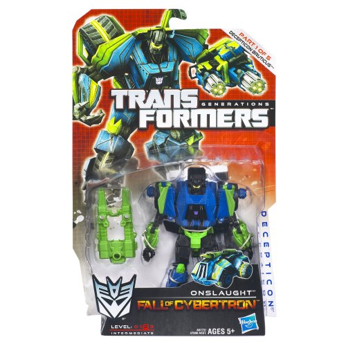 Transformers Generations Fall of Cybertron Deluxe Class Onslaught Figure