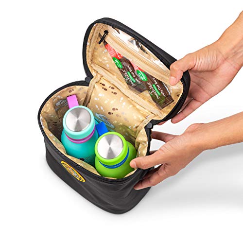 JuJuBe x Harry Potter Lunch Bag, Fuel Cell | Portable, Travel Friendly, Insulated Lunch Box Reusable Stylish Lunch Tote, Baby Bag or Baby Bottle Cooler | Mischief Managed - Thumbnail 3