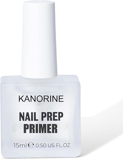 Kanorine Nail Primer 15ml Natural Bond Primer Acid Free for Gel Polish