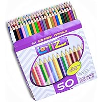 LolliZ CUL-50050 Colored Pencils 50/Pkg