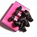 ALI JULIA 10A Brazilian Loose Wave Hair Weave 4 Bundles 100% Unprocessed Virgin Human Hair Weft Extensions 95-100g/pc Natural Color (4PC16 18 20 22)