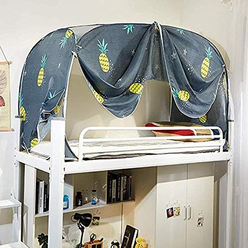 MMMMM Student Mosquito Net Dormitory Bunk Tent Bed Net Stainless Steel Frame,1,90x190x100cm