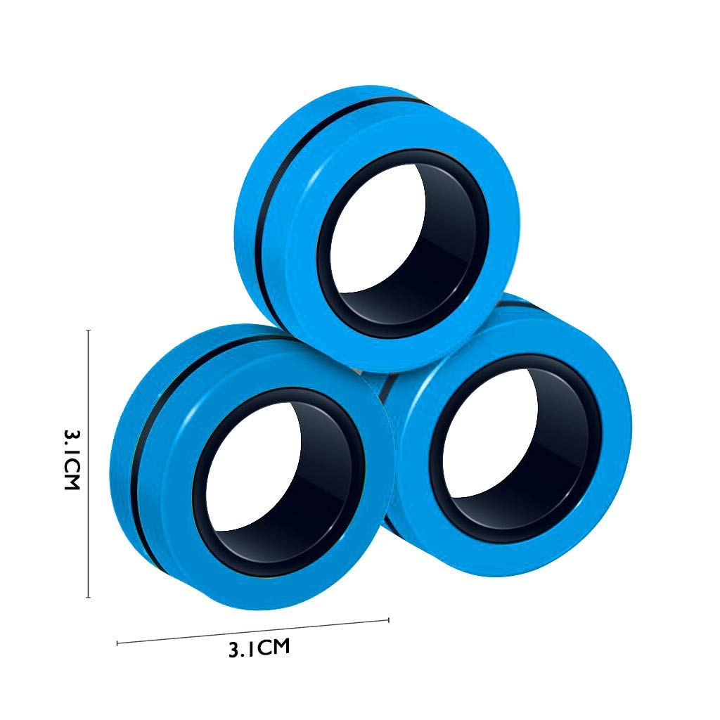 finger magnetic ring fidget toy