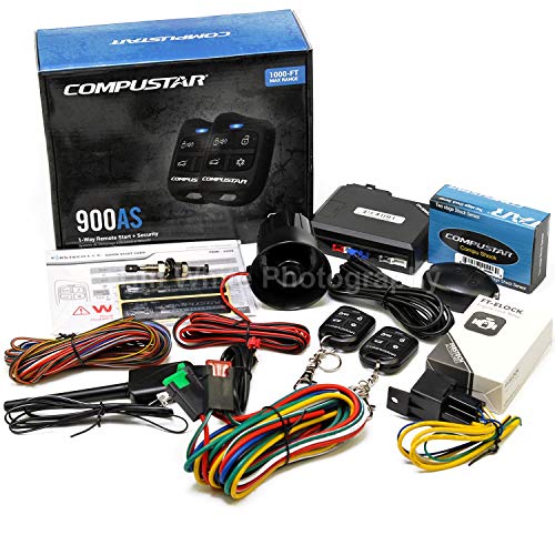 Compustar CS900-AS Remote Auto Car Start Starter & Alarm System & Keyless Entry