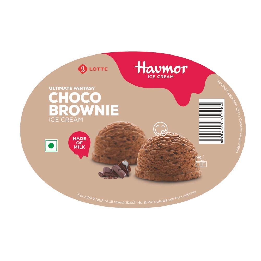 Havmor Choco Brownie Ice Cream 1 L Amazon In Grocery Gourmet Foods
