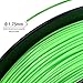 TIANSE Green PLA 3D Printer Filament, 1.75mm Diameter Tolerance +/- 0.03 mm, 2.2lb Spool