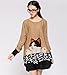 Cute Cartoon Cat Printed Women Long Sleeve Round Neck Loose Knitwear Tops Blouse