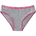Calvin Klein Girls Comfort Stretch Bikini Underwear 6-Pack, Medium (8/10), Assorted Pink