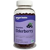 Amazon Basics Adult Elderberry 50 mg Gummy, 120 Count
