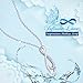 Sterling Silver Necklace Infinity Love Mobius Strip Pendant for Women - Ideal for Mom, ARTDOU Fashion Jewelry