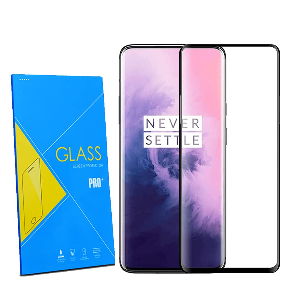 GAPlus [2-Pack] Screen Protector for OnePlus 7 Pro Tempered Glass Film, [Case Friendly][Anti-Scratch][Anti-Shatter] For OnePlus 7 Pro