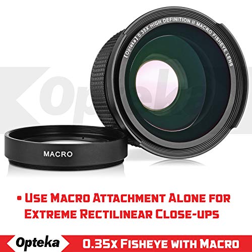 3 Opteka+Panoramic+Fisheye+Professional+Accessories