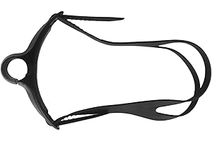 Colaxi Snorkeling Head Strap Snorkel Accessories Comfortable Air Tube Band Soft Rubber Swim Gear Breathing Tube Fixed Adjusta