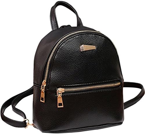 Clearance! Nevera Women Leather Backpacks School Rucksack College Shoulder Satchel Travel Bags