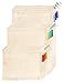 World's Strongest Reusable Produce Bags, Certified Organic Cotton Mesh, Machine Washable, Tare Weight Label, Double Drawstring, Plastic-Free Packaging, 9-Pack - Assorted Sizes (Small, Medium, Large)