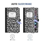 MoKo-Case-Fits-Kindle-Fire-7-Tablet-9th-Generation-2019-Release-Premium-PU-Leather-Slim-Folding-Stand-Shell-Multiple-Viewing-Angles-Cover-with-Auto-WakeSleep-Notebook-Black