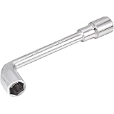 uxcell 13mm Metric L Shaped Angled Open Hex 6 point Socket Wrench