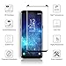 Atomany [Case Friendly] Galaxy S8 Screen Protector, HD Clear Tempered Glass Screen Protector [3D Full Coverage][Bubble Free][With Installation Tray] [Black] for Samsung Galaxy S8（5.8 inch）