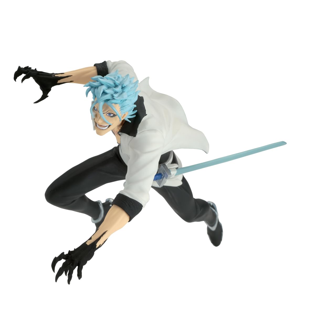 BANPRESTO Grimmjow Jaegerjaques Bleach Collectible Figure Vibration Stars, 17 cm, BP28549P, Multi-Colour, Ideal for Anime Fans