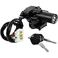 TCT-MOTORPARTS Ignition Switch Lock Key for Kawasaki ZX6R ZX7R ZX750 ZX9R ZX900 ZZR400 ZZR600
